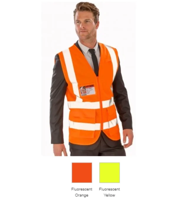 Result RS479 Executive Coll Mesh Safety Vest